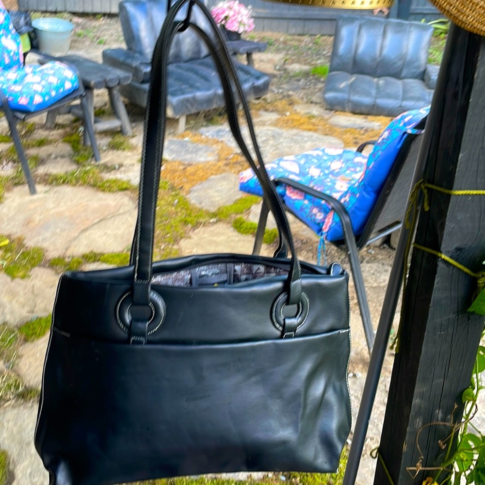 Avon black bag with PURSE Light